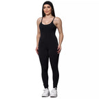 Macacão Akabody Longo + Faixa de Cabelo - Preto