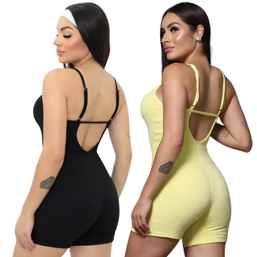 Kit 2 Macaquinhos Akabody Promocional - Preto/Amarelo Manteiga